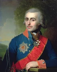 Portrait du général aide de camp comte Piotr Tolstoï (1761-1844), 1799